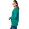 Woman Within Perfect Long-Sleeve V-Neck Tee - 4 of 4