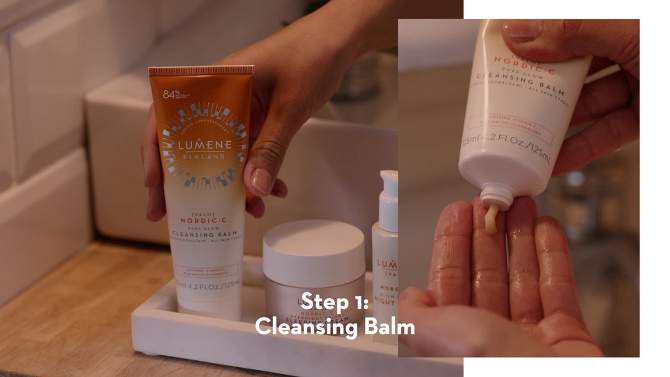 Lumene Valo Cleansing Balm with Vitamin C - 4.2 fl oz, 5 of 7, play video