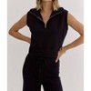 Women's Knit Half Zip Top - entro - 2 of 4
