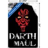 Trends International Star Wars: The Phantom Menace - Darth Maul Charcoal Unframed Wall Poster Prints - 3 of 4