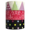 Wrapables Festive Washi Masking Tape (Set of 3), 10M L x 20mm W - 2 of 3