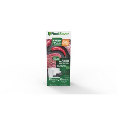 FoodSaver Multipack Vacuum Seal Pre-cut Bags