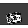 Big Bro Name Tag Boy's Crew Neck Short Sleeve Tee - 2 of 2