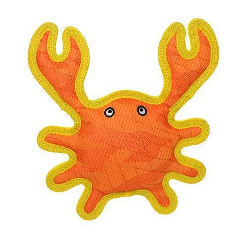 Duraforce Crab Dog Toy Orange Target