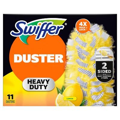 Swiffer Lemon Duster Heavy Duty Refills Furniture Cleaners - 11ct