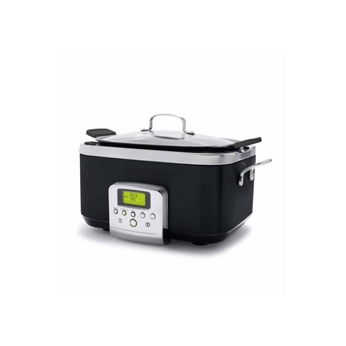 Greenpan 6-quart Elite Ceramic Nonstick 8-in-1 Programmable Electric Slow  Cooker : Target