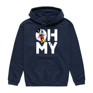 Men's - Disney - Oh My Mickey Mouse Graphic Fleece Pullover Hoodie - 1 of 3