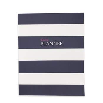 Undated Kahootie Co. 8" x 10" Planner It's That Kinda Day Navy Stripe (ITKLWNS-H)