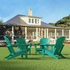 WestinTrends Dylan HDPE Outdoor Patio Adirondack Chair (Set of 4) - 2 of 4
