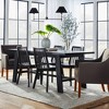 72" Linden Rectangular Wood Dining Table Black - Threshold™ designed with Studio McGee - image 2 of 4