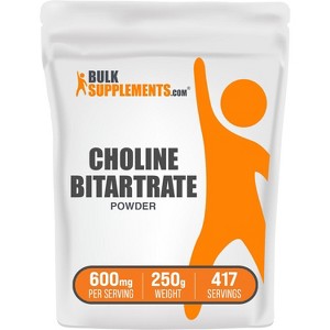 BulkSupplements Choline L-Bitartrate Powder - 1 of 4