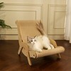 Racxily Extra-Large Cat Hammock Lounger - Made From Durable Nylon, This All-season Comfort Sofa Bed for Cats Comes with A Scratch Pad. - 4 of 4