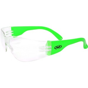 Global Vision Eyewear Rider Safety Motorcycle Glasses with Clear Lenses - 1 of 4
