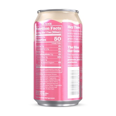 Slice Strawberry Dirty Soda - 12 fl oz