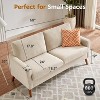 Vipbear 68" Loveseat Sofa,Modern Love Seat Couches for Living Room,Small Couch for Bedroom Office,Comfy Couch with Spring Cushion,Tool-Free Assembly - 2 of 4