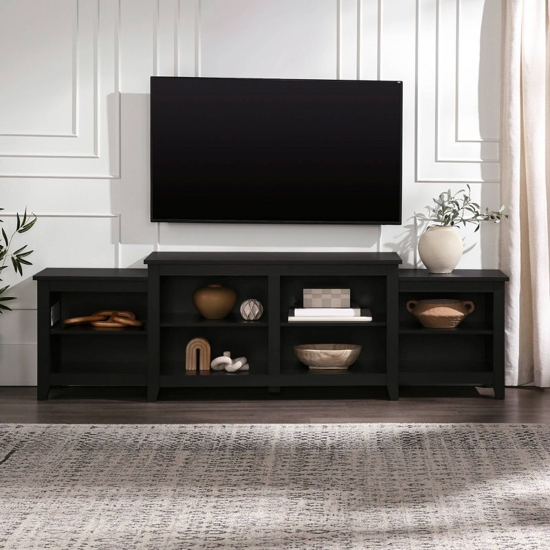 Leveled Classic Tiered Top TV Stand for TVs up to 50" - Saracina Home, 3 of 9