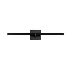 ET2 Lighting Dorian 1 - Light Wall Light in  Black - 1 of 4