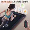FIONECA Walking Pad Treadmill with 10¡ã Incline ¨C 3HP, Remote Control, LED Display, 264 lbs Capacity - 3 of 4