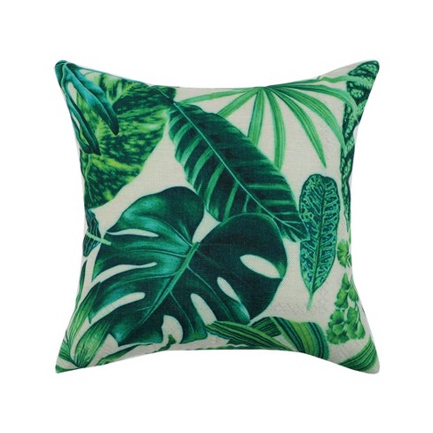 Green pillow covers, 18x18 inch (45cm),Set of 2