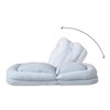 Lyngins Triple Fold Down Bean Bag Sofas for Kids and Adults,Comfy Lazy Sofa Chairs for Living Room - 4 of 4