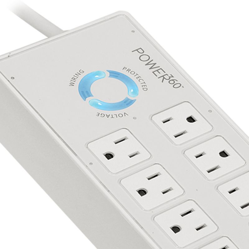 Panamax® Power360® 8-Outlet Floor Strip with USB Pluggables, 3 of 6