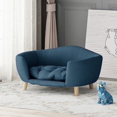 Dog Bed For Small Dogs, Pet Bed With Plush Tufted Cushion, Pet Bedding With 30.25" L X 21.75" W-Cuddlewood