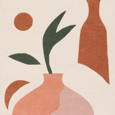 ivory/pink