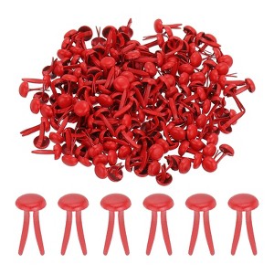 Unique Bargains Corrosion Resistance Light Weight Durable Arts and Crafts Brads 200 Pcs - 1 of 4
