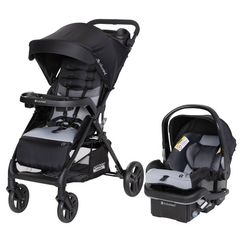 Baby Trend Passport Bassinet Travel System with EZ Lift PLUS Car Seat Dash Black