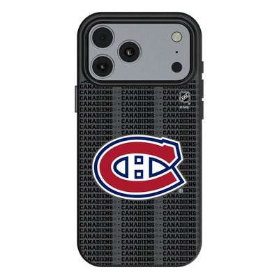NHL Eastern Conference Teams Text Backdrop MagSafe Compatible Cell Phone Case for Apple iPhone 17 Series