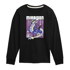 Boys' - Pokémon - Miraidon Legend Long Sleeve Graphic T-Shirt - 1 of 4