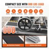 VEVOR Portable Wheelchair Ramp, 7 ft 800 lbs Capacity, Non-Slip Aluminum Folding Threshold Ramp, Foldable Mobility Scooter Ramp Wheel Chair Ramp - 4 of 4