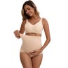 INSPIRE CHIC Women's High Waist Maternity Briefs Butt Lifter Seamless Comfortable Pregnancy Ladies Panties - 4 of 4