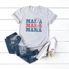 Simply Sage Market Women's Baseball Mama Lightning Bolt Short Sleeve Graphic Tee - 3 of 4