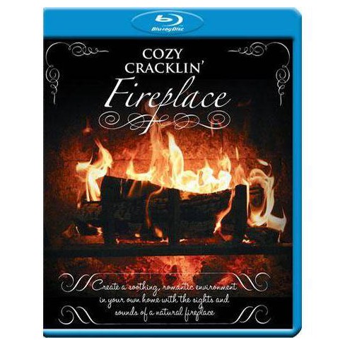 Cozy Cracklin Fireplace Blu Ray Target