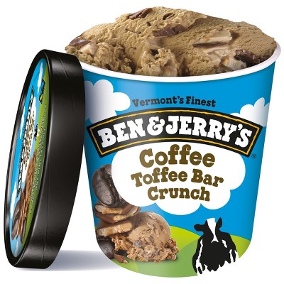 Ben & Jerry's Coffee Toffee Bar Crunch Ice Cream - 16oz