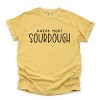 Simply Sage Market Knead More Sourdough Garment Dyed Tee - 2XL - Mustard - 2 of 4