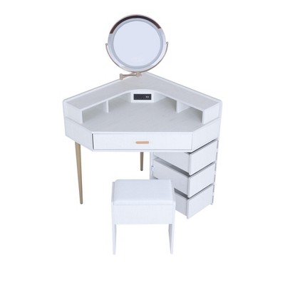 Hotraffy Dressing Stool + Dresser Set