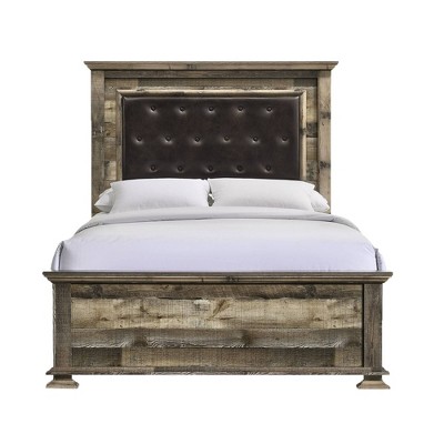 Full Shayne Panel Bed Brown - Picket House Furnishings