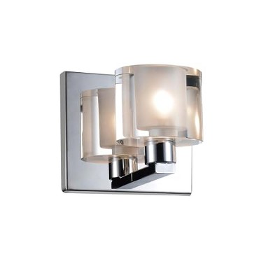 CWI Lighting Tina 1 Light Wall Sconce With Chrome Finish
