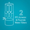 Nispira Premium Fluoride Arsenic Reduction Elements Water Filter for Berkey Countertop travel Water Purification System. Compared to Part PF-2. 2 Pack - 3 of 4