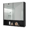 Vynxaria 24" Medicine Cabinet with Mirror & Adjustable Shelf: Stylish, Functional Storage Solution for Organizing Bathroom Essentials - 3 of 4