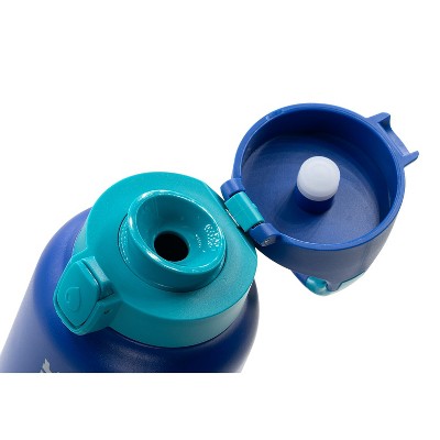 Admiral Blue Double Wall Insulated Stainless Steel Water Bottle 20 oz