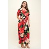 WEST K Women's Jana Plus Size Short Sleeve Knit Jumpsuit - 2 of 4