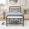 Infans Twin Size Bed Frame Mattress Foundation w/ Headboard 12.5" Under-bed Storage - 4 of 4