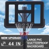 Sevobal Basketball Hoops Portable Basketball Hoop Height Adjustable with Stable Base for Outdoor Patio Backyard Gym, Black, 42.52"*29.13"*120" - 4 of 4