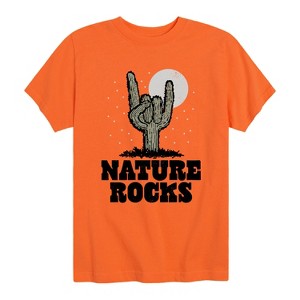 Boys' - Instant Message - Nature Rocks Short Sleeve Graphic T-Shirt - 1 of 4