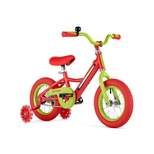 Jetson Light Rider 12" Kids' Light Up Bike - Red/Lime