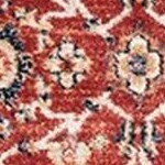 red/ivory