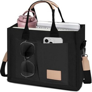 Attop Bags for Women Canvas Tote Purse Crossbody with Pockets Top Handle Shoulder Satchel Bag for Women - 1 of 4